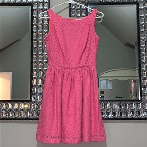 Lilly Pulitzer Pink & Orange Crochet Dress